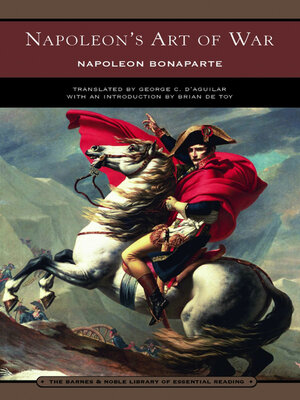cover image of Napoleon's Art of War (Barnes & Noble Library of Essential Reading)